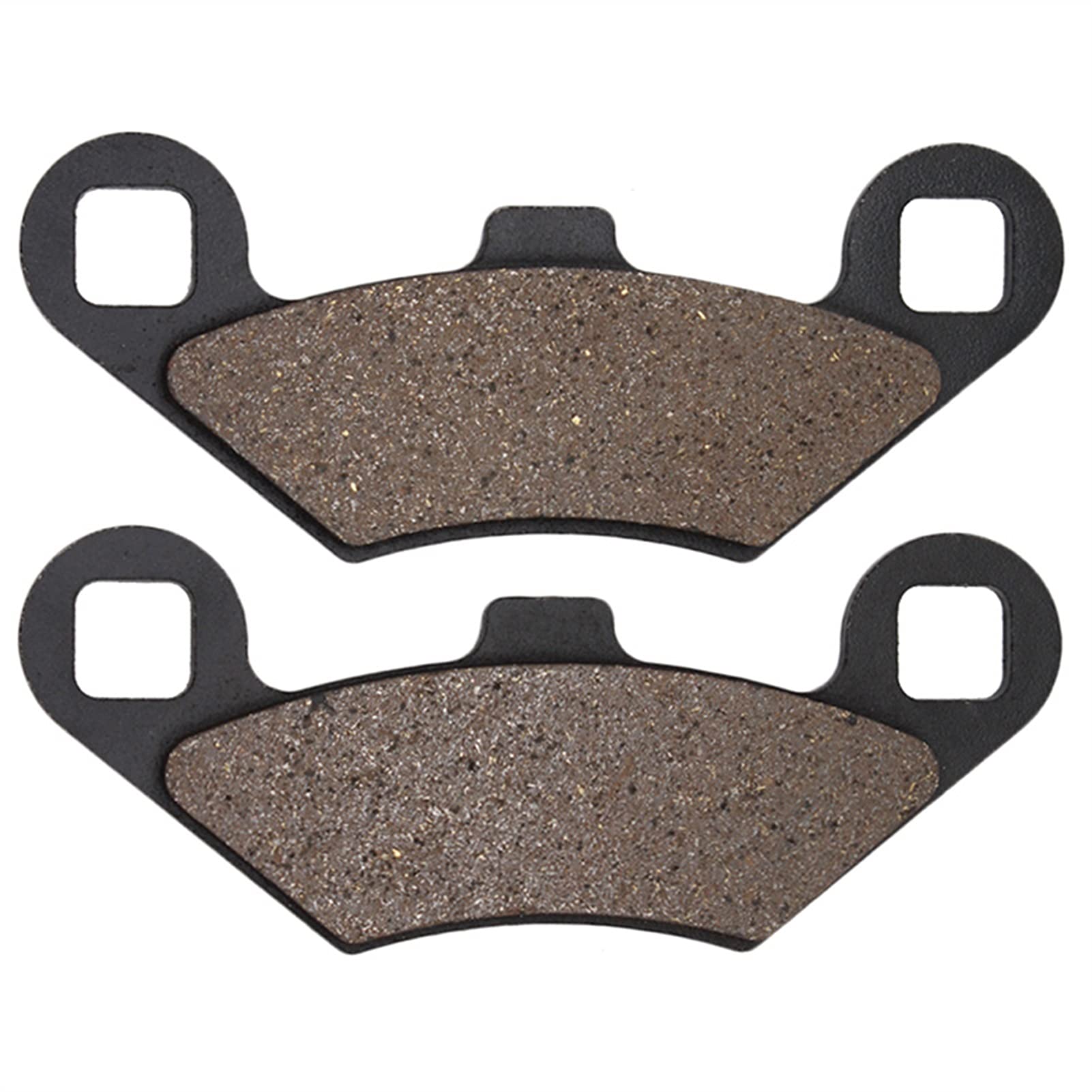 Pizgear Motorrad-Bremsbeläge vorne und hinten, for Polaris, 300 Xpress 300 2x4 1998-2000 Motorrad-Bremsbeläge(Front) von Pizgear