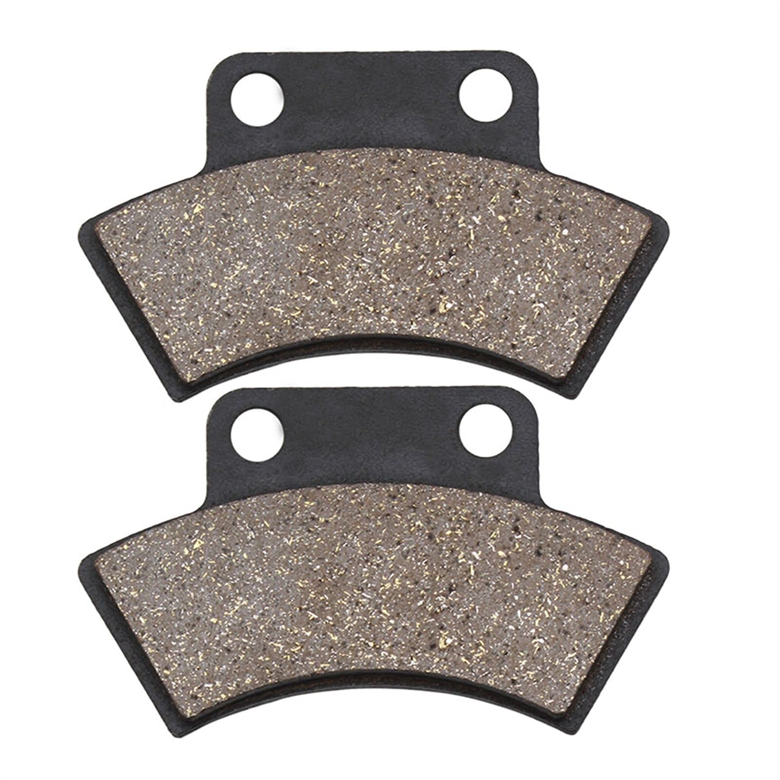 Pizgear Motorrad-Bremsbeläge vorne und hinten, for Polaris, 300 Xpress 300 2x4 1998-2000 Motorrad-Bremsbeläge(Rear) von Pizgear