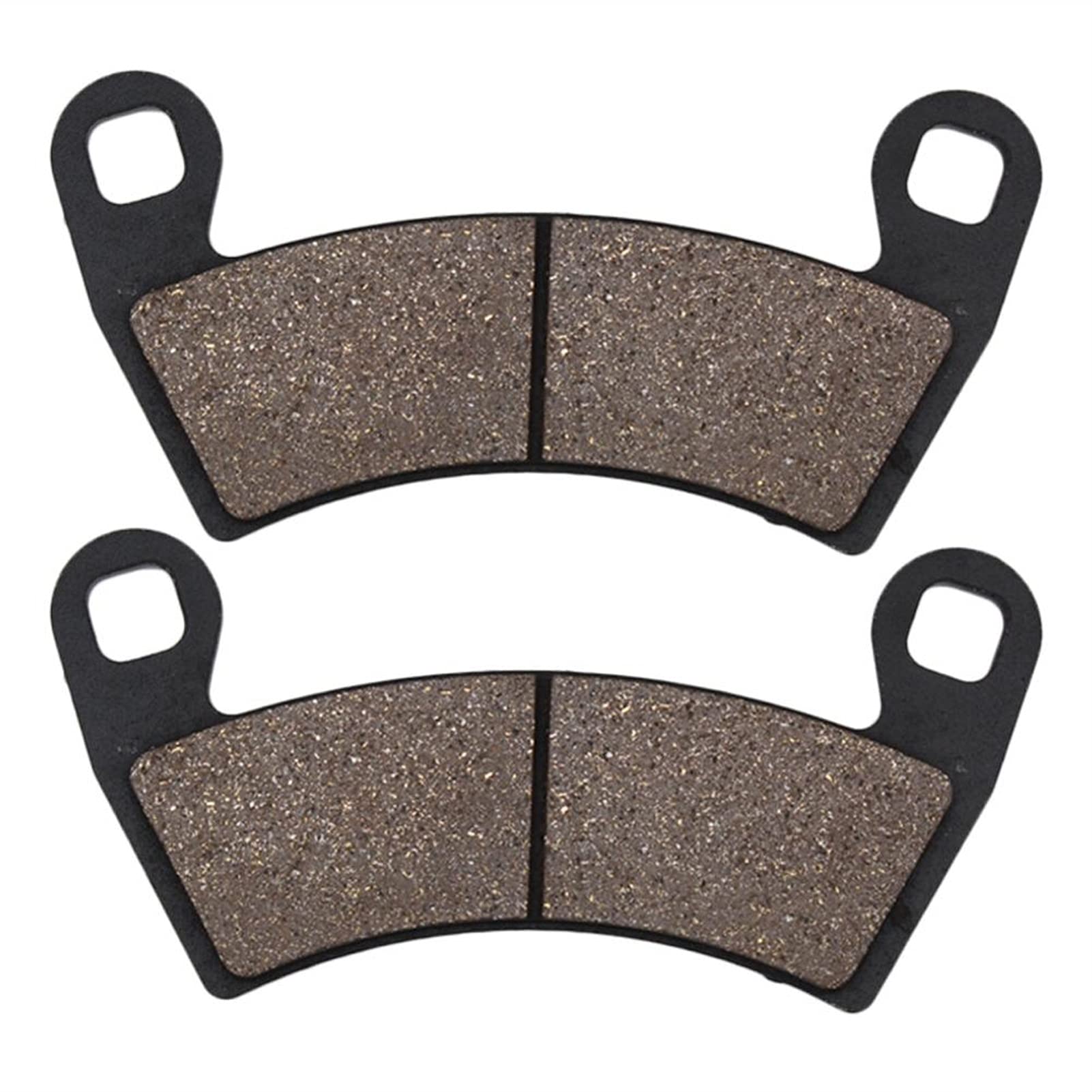 Pizgear Motorrad-Bremsbeläge vorne und hinten, for Polaris, 500 Ranger Carb 2x4 2008 2009 Motorrad-Bremsbeläge(Front) von Pizgear