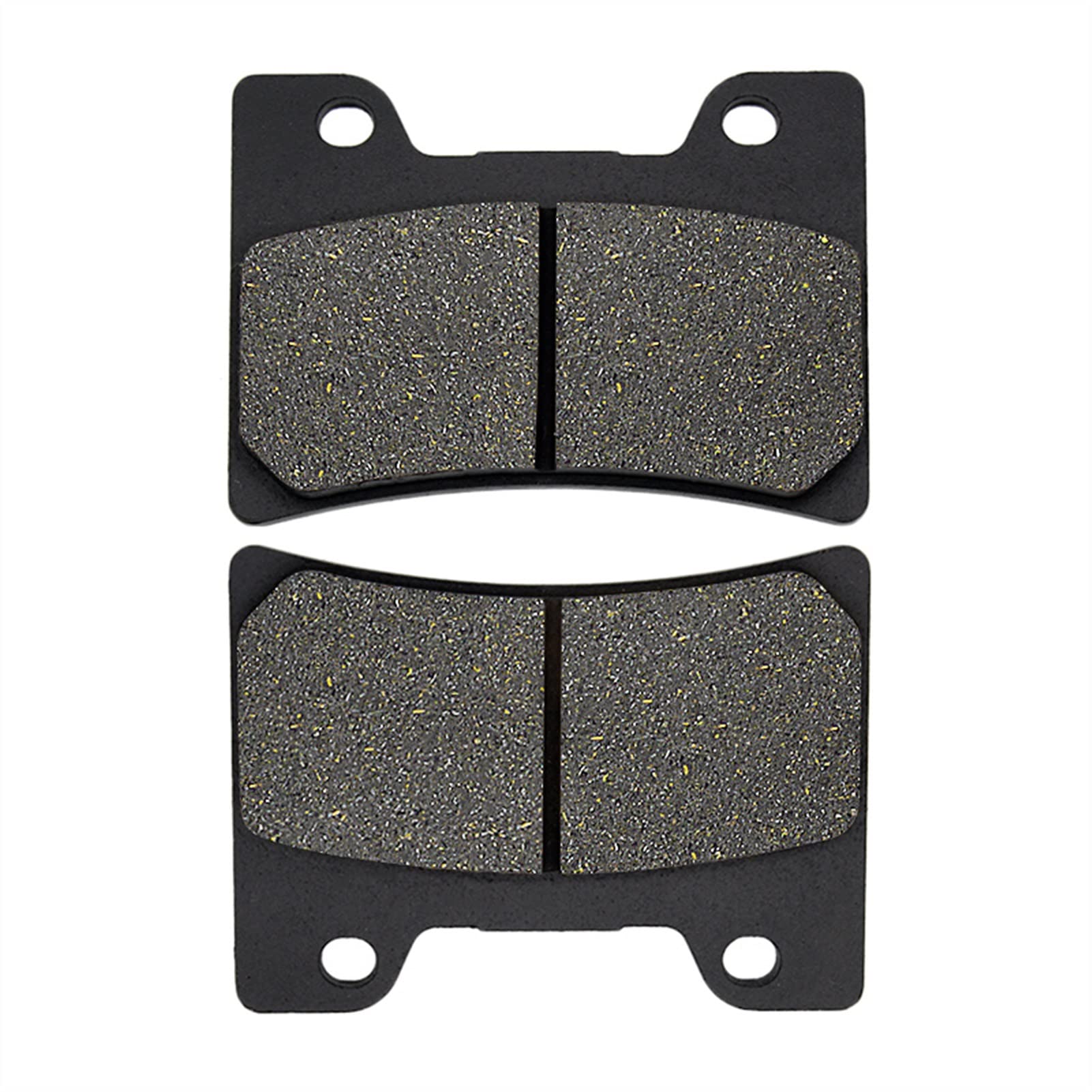 Pizgear Motorrad-Bremsbeläge vorne und hinten, for Yamaha, FZR600 FZR 600 YZF 600R YFZ600R FZR750 FZR 750, for Genesis, FZ750 FZ 750 1987-1999 Motorrad-Bremsbeläge(1 Pair Front) von Pizgear