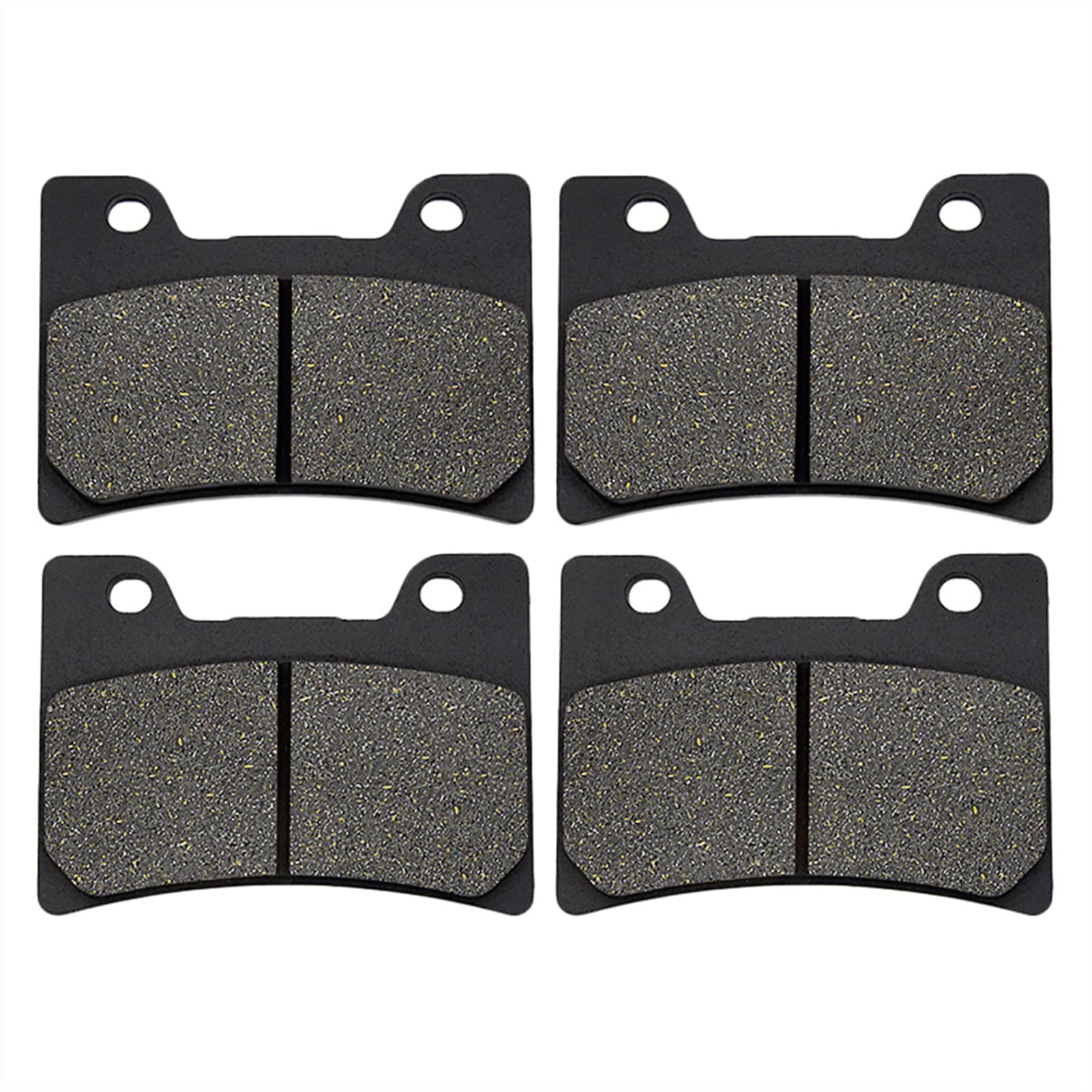 Pizgear Motorrad-Bremsbeläge vorne und hinten, for Yamaha, FZR600 FZR 600 YZF 600R YFZ600R FZR750 FZR 750, for Genesis, FZ750 FZ 750 1987-1999 Motorrad-Bremsbeläge(2 Pairs Front) von Pizgear