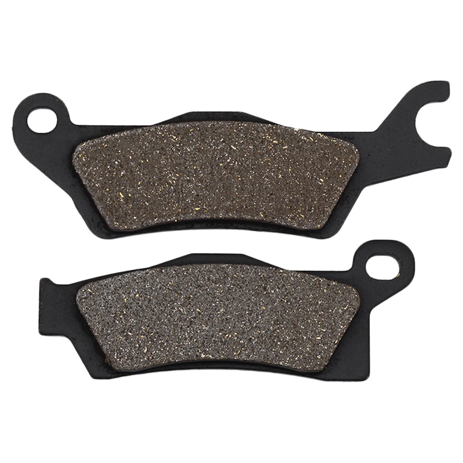 Pizgear Motorrad-Bremsbelagsatz vorne und hinten, for Can Am, Renegade 500 800 800R 1000 STD EFI XXC 2012 2013 2014 2015 2016 Motorrad-Bremsbeläge(F(Left) and R(Left)) von Pizgear