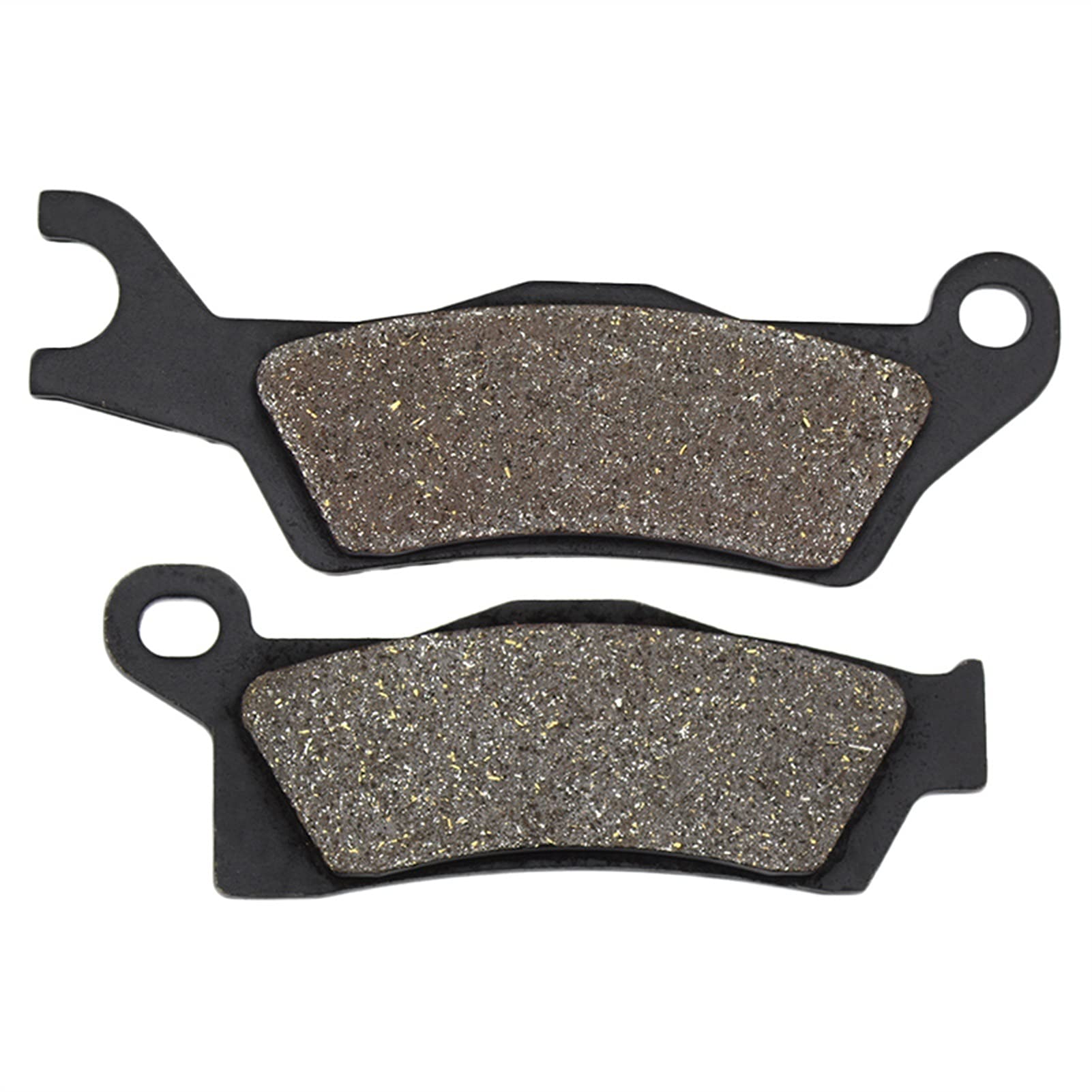 Pizgear Motorrad-Bremsbelagsatz vorne und hinten, for Can Am, Renegade 500 800 800R 1000 STD EFI XXC 2012 2013 2014 2015 2016 Motorrad-Bremsbeläge(F Right and R Right) von Pizgear