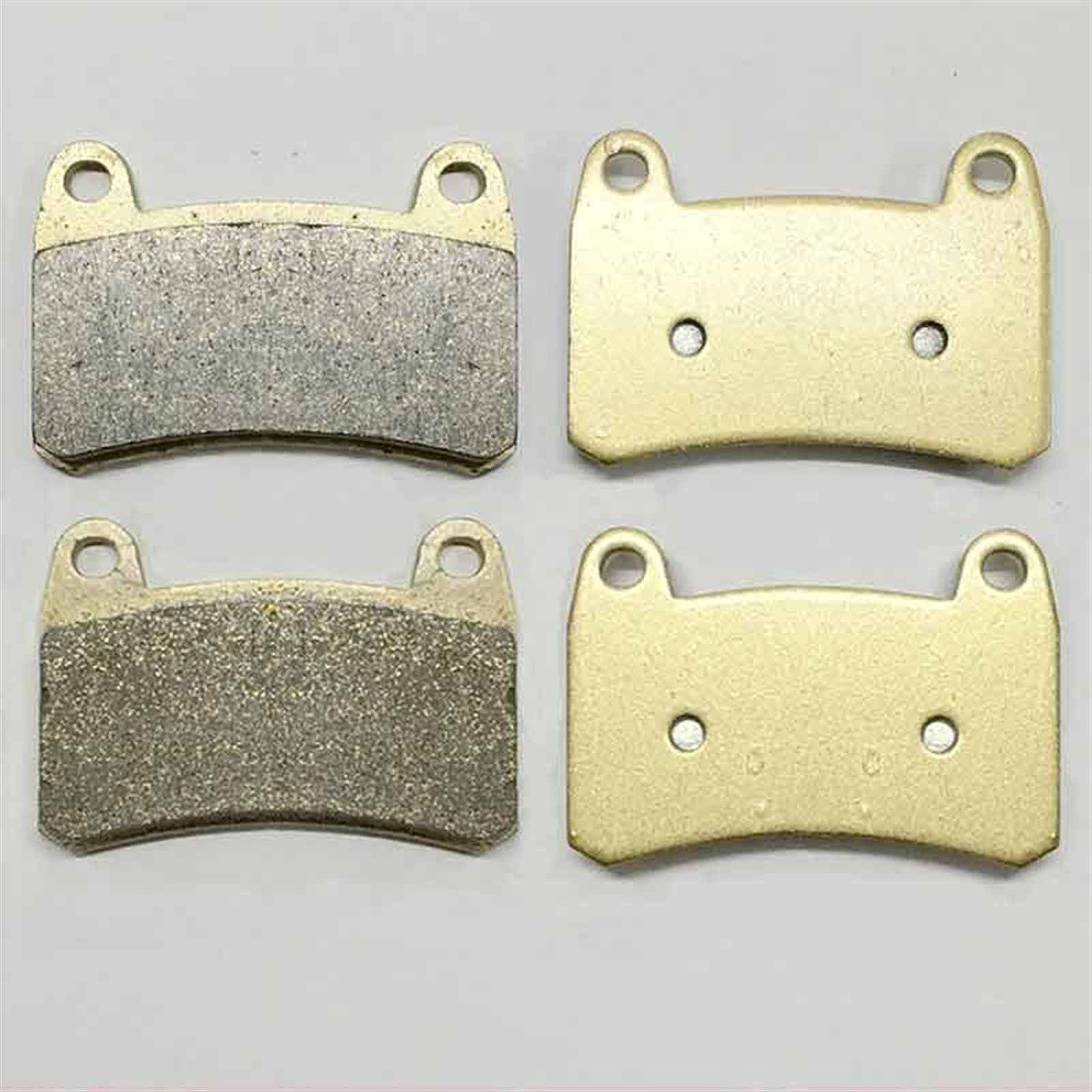 Pizgear Motorrad Vorne Hinten Bremsbeläge, for QIANJIANG, 300 BJ300GS BJ300 BN300 BN302 TNT300 TNT 300 302 Motorrad-Bremsbeläge(2 Front) von Pizgear