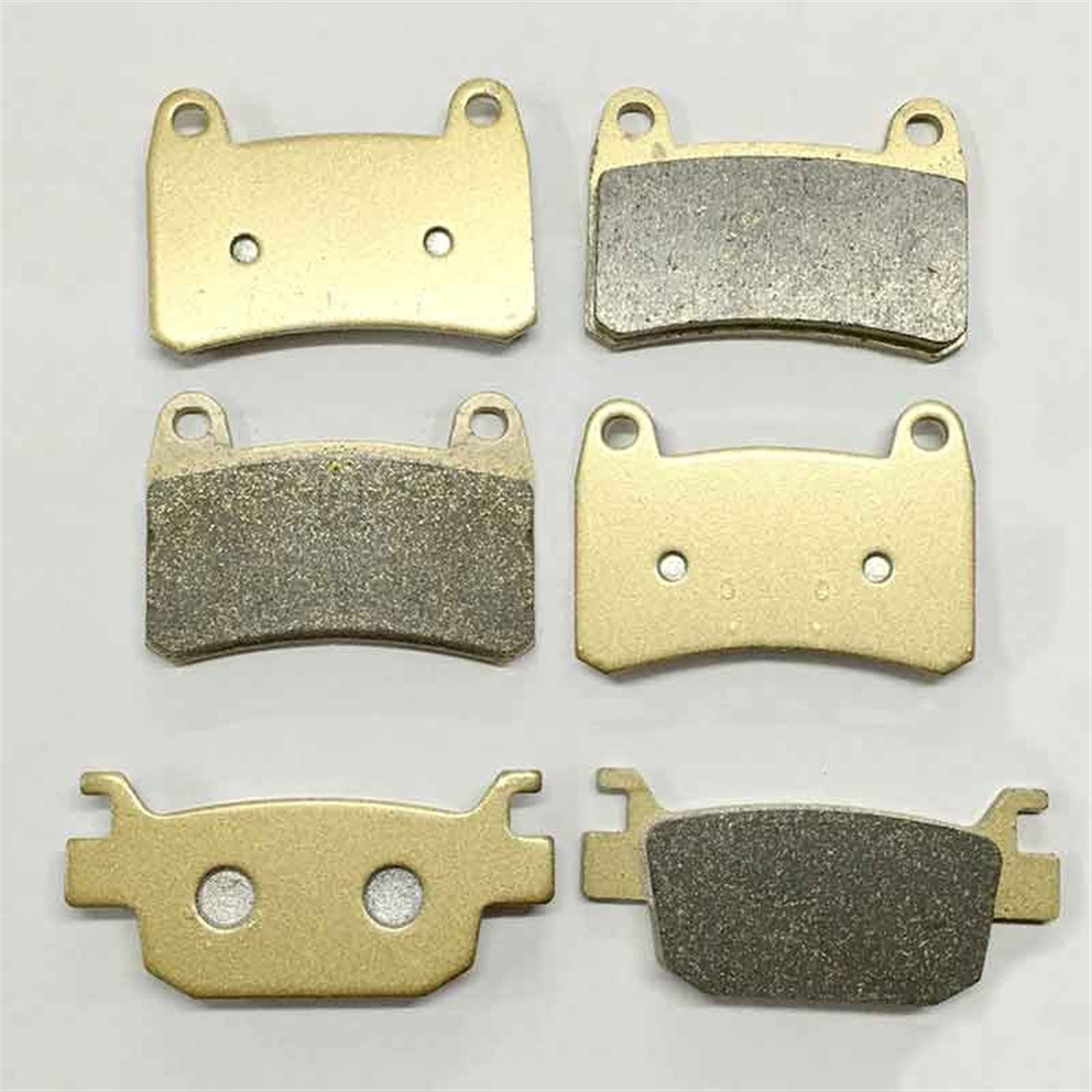 Pizgear Motorrad Vorne Hinten Bremsbeläge, for QIANJIANG, 300 BJ300GS BJ300 BN300 BN302 TNT300 TNT 300 302 Motorrad-Bremsbeläge(2 Front 1 Rear) von Pizgear