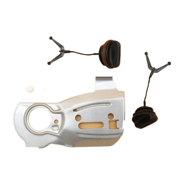 Pizgear Ölpumpe Heizöldeckelplatte Tankentlüftungsentlüftungssatz, for Husqvarna, 340 345 350, for JONSERED, 2150 2145 2141 Kettensägenteile 503875701 Tankdeckel für Kettensägen von Pizgear
