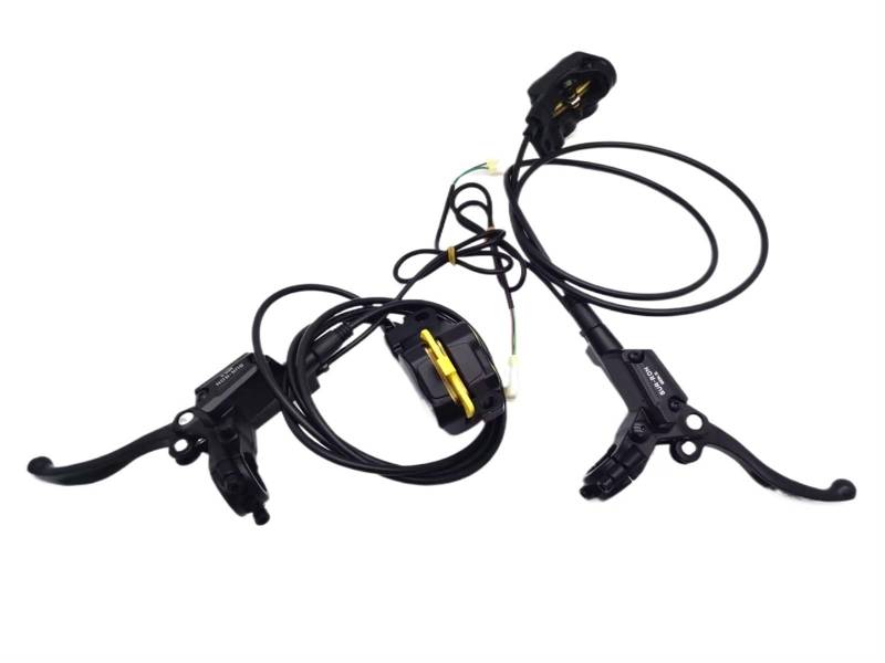 Pizgear Original-Bremshebelteile, for SURRON, Light Bee & Light Bee X Elektrofahrrad, for SURRON, Bremssattel-Bremsscheiben-Bremsteile Bremshebel für Elektroroller(Front and Rear) von Pizgear
