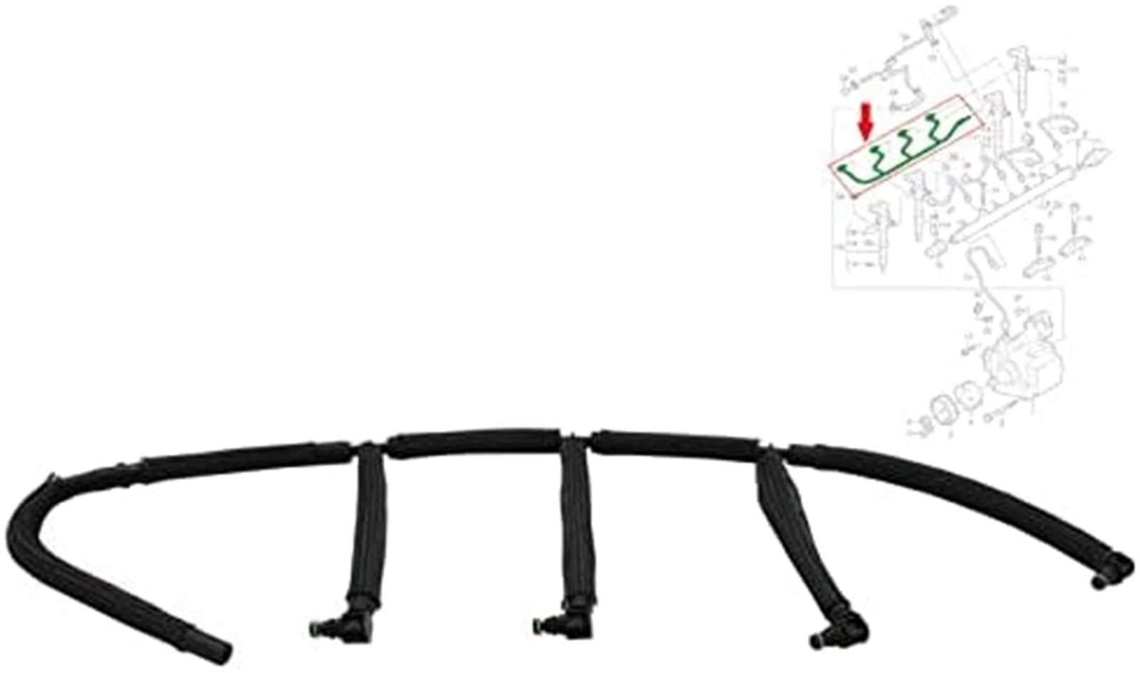 Pizgear Rücklaufrohr for Kraftstoffinjektoren, for Volkswagen, for VW, for Golf, for Passat, for Polo, for Caddy, for Beetle, for, A1 A3, for Seat, Ibiza, Leon, Toledo, for Skoda, for Octavia, for Su Pizgear Rücklaufrohr for Kraftstoffinjektoren, for Volkswagen, for VW, for Golf, for Passat, for Polo, for Caddy, for Beetle, for, A1 A3, for Seat, Ibiza, Leon, Toledo, for Skoda, for Octavia, for Su von Pizgear