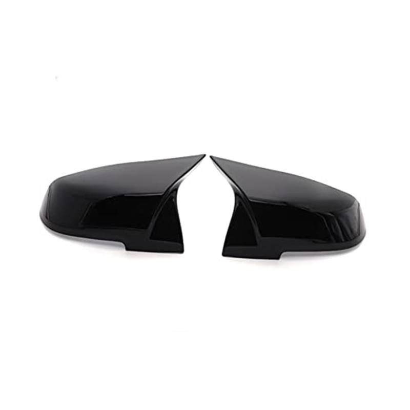 Pizgear Rückspiegelabdeckung for 1 2 3 4 X Serie F20 F21 F22 F23 F30 F32 F36 X1 E84 F87 M2 Zubehör mit Kohlefasermuster Außenspiegel Ersatzteile Auto-Außenspiegelabdeckung(Black Horn) von Pizgear