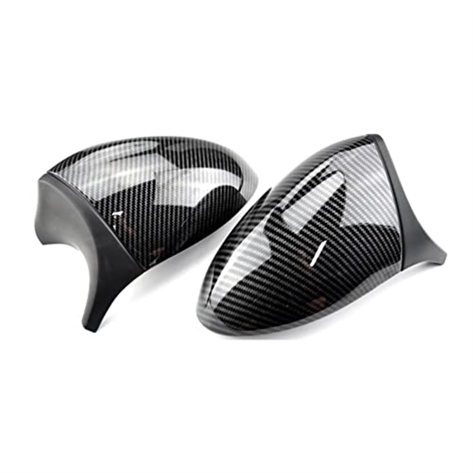 Pizgear Rückspiegelkappe Seitenspiegelabdeckung, for, Facelift E90 E91 2008-2011 E92 E93 2010-2013 LCI Autozubehör Außenspiegel Ersatzteile Auto-Außenspiegelabdeckung(Black Carbon PATTERN-01) von Pizgear