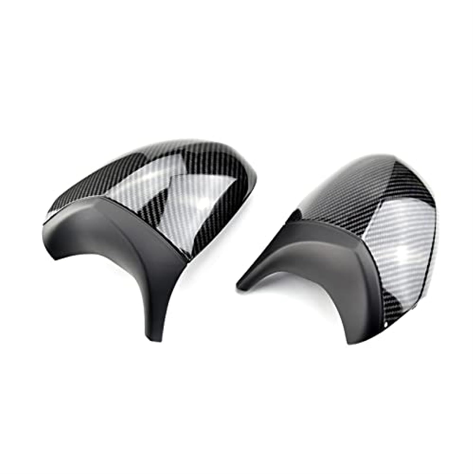 Pizgear Rückspiegelkappe Seitenspiegelabdeckung, for, Facelift E90 E91 2008-2011 E92 E93 2010-2013 LCI Autozubehör Außenspiegel Ersatzteile Auto-Außenspiegelabdeckung(Black Carbon PATTERN-03) von Pizgear