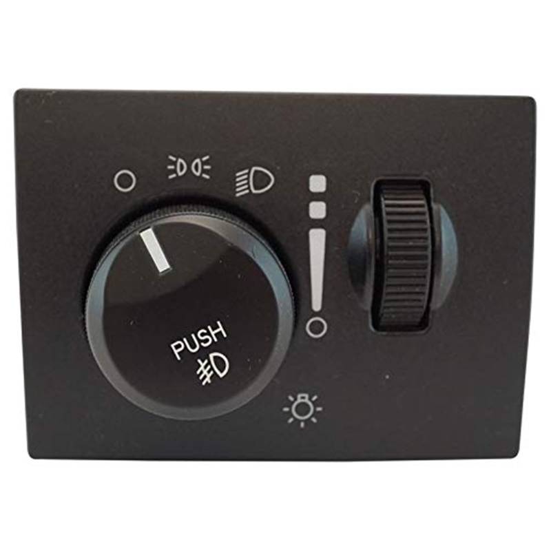 Pizgear Scheinwerferschalter Kompatibel mit 1997, for Ford, Contour 1995-1997 Crown Victoria, for Mercury, Grand Marquis Autoscheinwerferschalter(Black SWA41662) von Pizgear