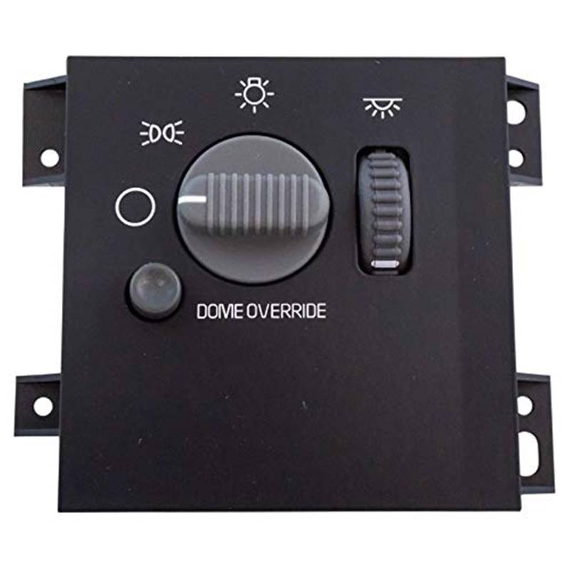 Pizgear Scheinwerferschalter Kompatibel mit 1997, for Ford, Contour 1995-1997 Crown Victoria, for Mercury, Grand Marquis Autoscheinwerferschalter(Black SWA41696) von Pizgear