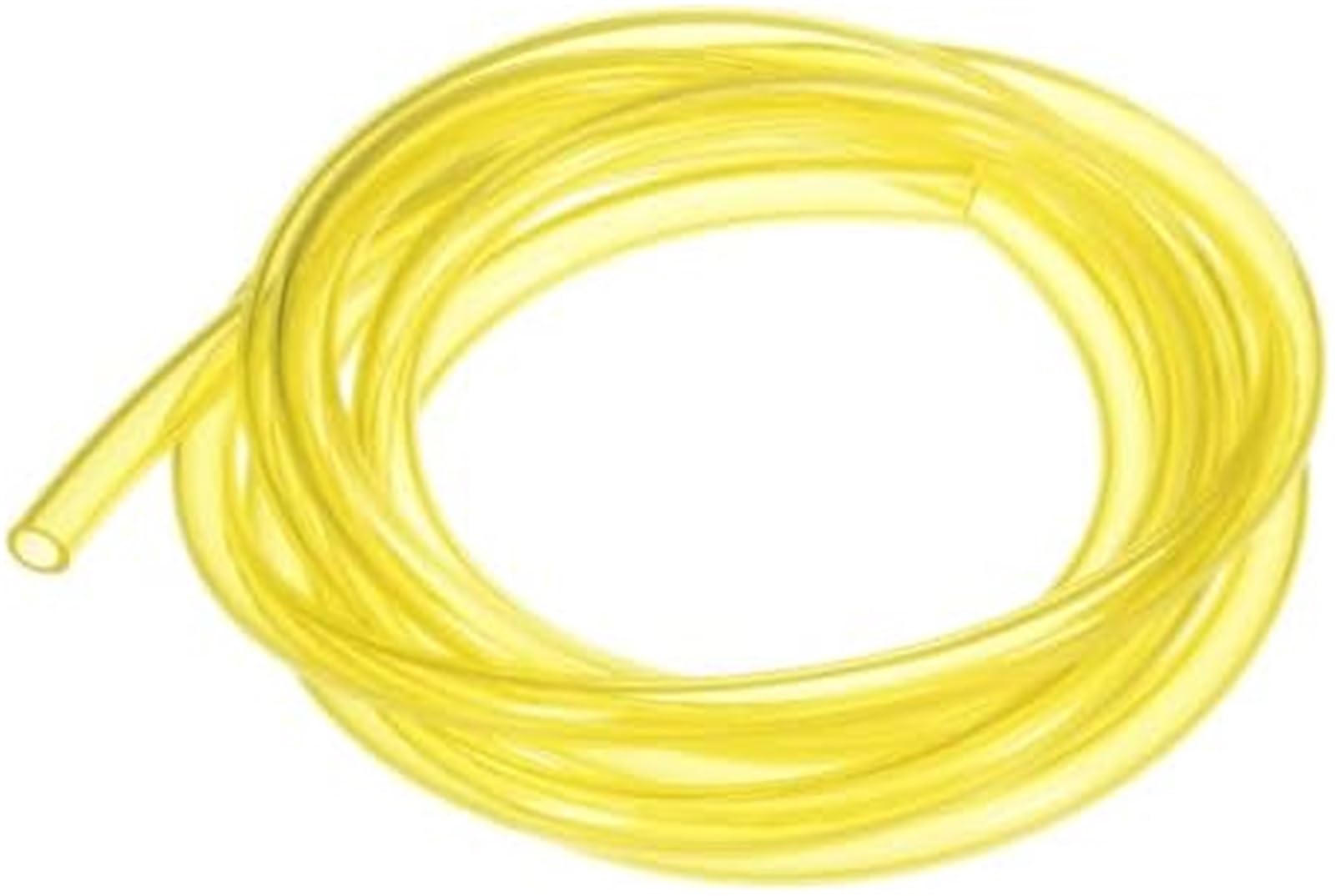 Pizgear Schlauch Vergaser-Kraftstoffeinlassleitung, 6 mm (0,24#34;) Innendurchmesser 8 mm (0,31#34;) Außendurchmesser 4 m (13#39;) langer Gasölschlauch, for ATV/Go Kart/Dirt Bike, universeller Benzins von Pizgear