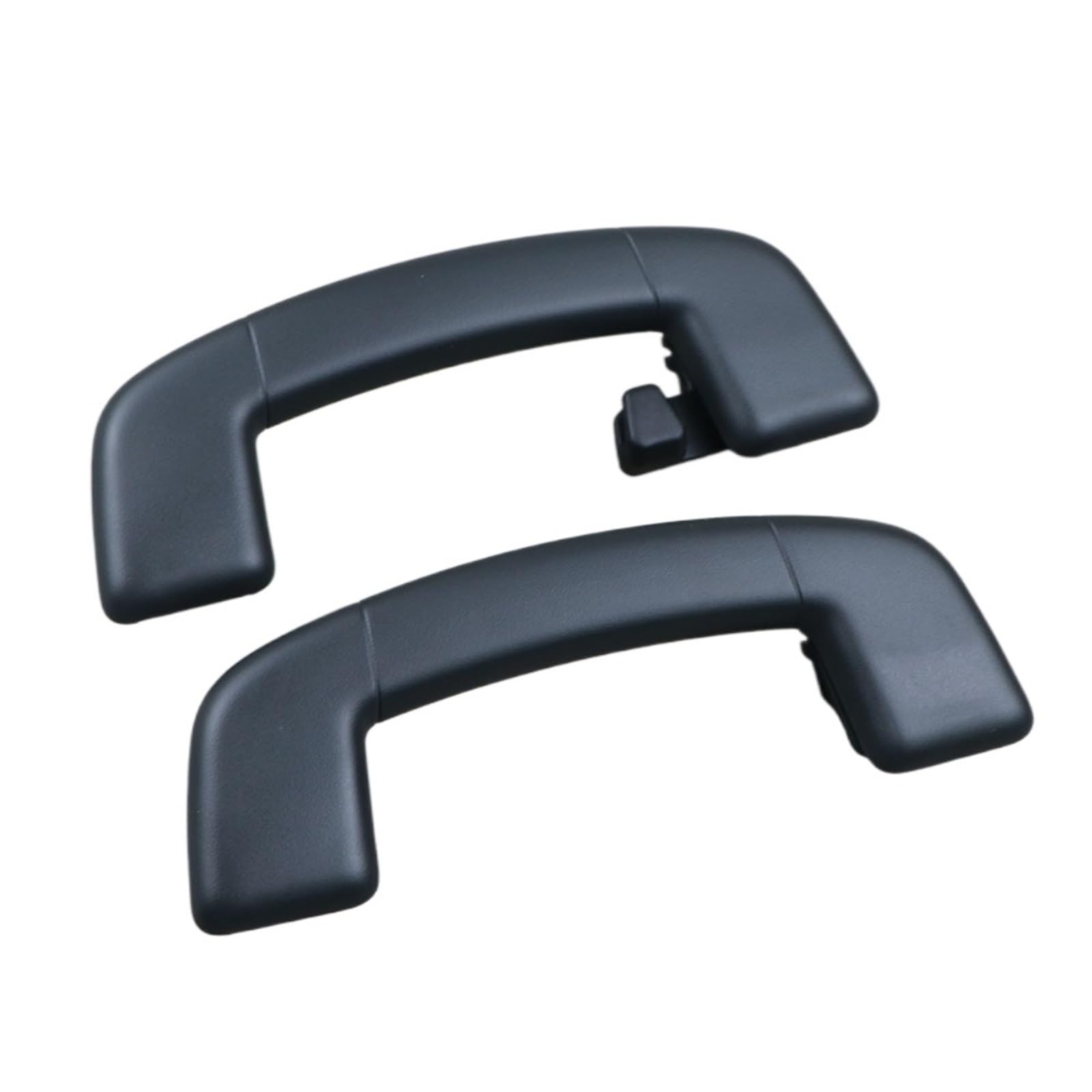 Pizgear Schwarz oder Grau vorne hinten Auto Dach Handlauf Innendecke Zuggriffe, for VW, for Golf 7 7.5 MK7 5G0857607 5G0857643 Haltegriff für Autodach(Front and Rear Black) von Pizgear
