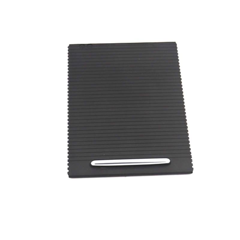 Pizgear Schwarze Chrom-Getränkearmlehne, Mittelkonsole, Getränkehalter, Rollenabdeckung, for, for Passat B6 B7 CC 3C0 857 503 Getränkehalter für die Armlehne des Autos von Pizgear