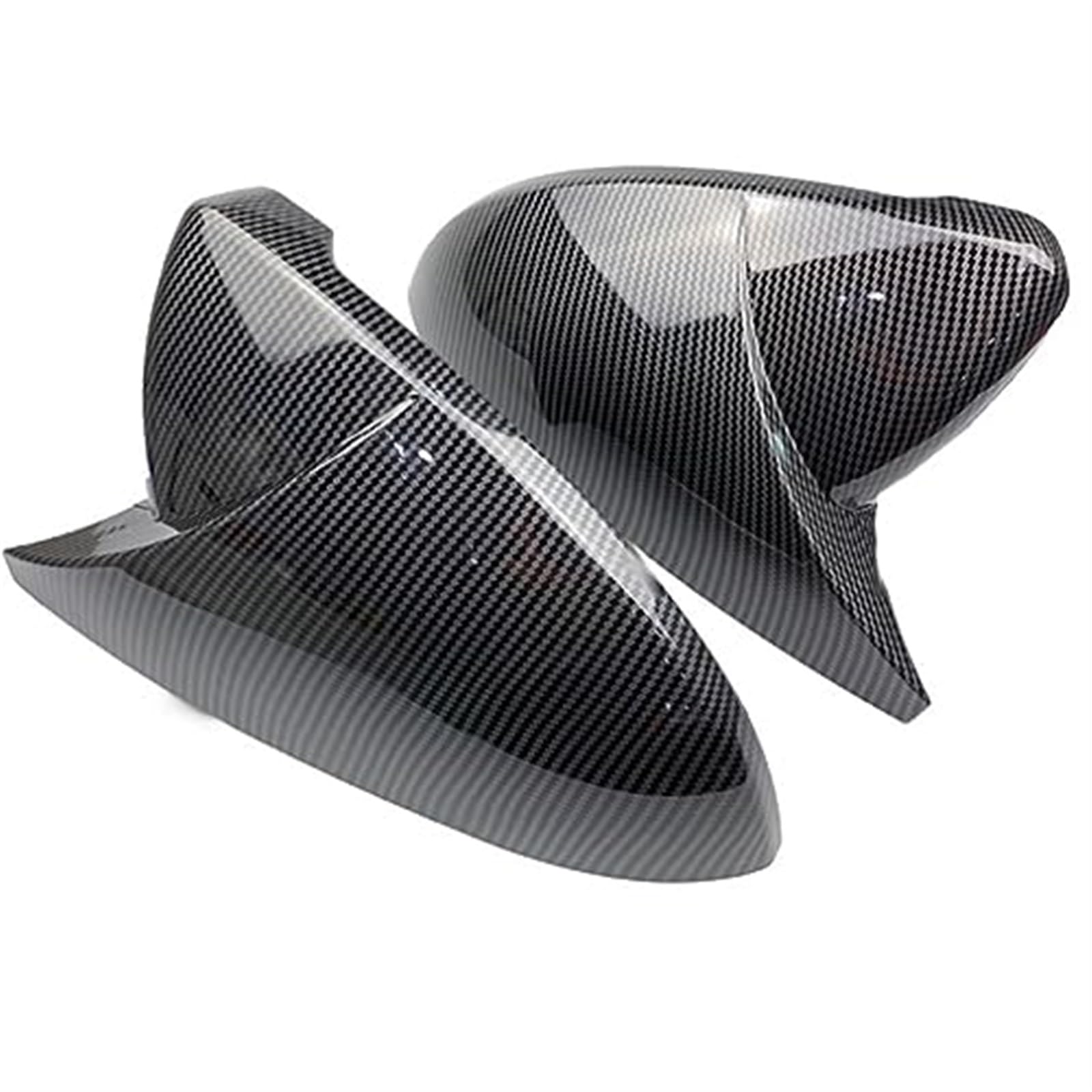 Pizgear Seitenspiegel-Abdeckkappen Hellschwarz, for Golf, 7 MK7 7.5 GTD R GTI, for, LE, for Golf, Rückspiegelgehäuseabdeckung, Außenspiegel-Ersatzteile Auto-Außenspiegelabdeckung(Carbon Look Black) Pizgear Seitenspiegel-Abdeckkappen Hellschwarz, for Golf, 7 MK7 7.5 GTD R GTI, for, LE, for Golf, Rückspiegelgehäuseabdeckung, Außenspiegel-Ersatzteile Auto-Außenspiegelabdeckung(Carbon Look Black) von Pizgear