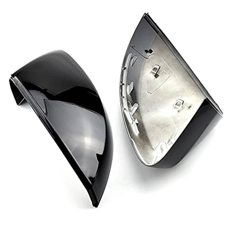 Pizgear Seitenspiegelabdeckung for Rückspiegel, for, A3 S3 8V RS3 2013 2014 2015 2016 2018 2017 2019 Auto-Rückspiegelgehäuseabdeckung Außenspiegel Ersatzteile Auto-Außenspiegelabdeckung(Black NO Side von Pizgear
