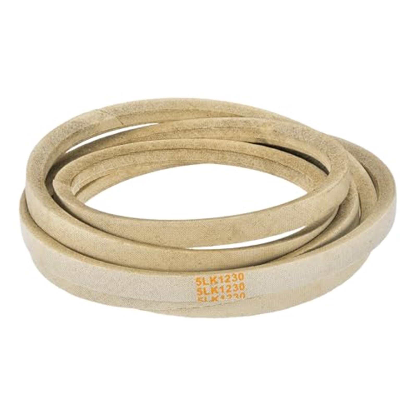 Pizgear Sourcing Map 5LK1587.5 Cord Belt Grau, 5/8" x 158,75" Rasen- und Garten-Aramid-Keilriemen, for Mähdeck Rasenmäher-Antriebsriemen(Black 123 inch) von Pizgear