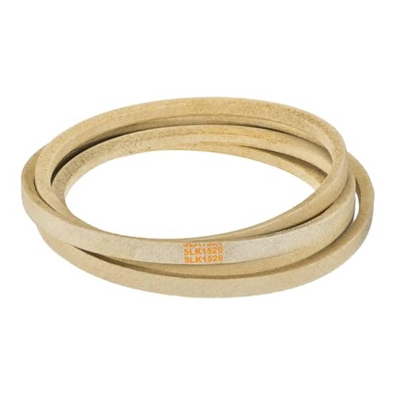 Pizgear Sourcing Map 5LK1587.5 Cord Belt Grau, 5/8" x 158,75" Rasen- und Garten-Aramid-Keilriemen, for Mähdeck Rasenmäher-Antriebsriemen(Black 152 inch) von Pizgear
