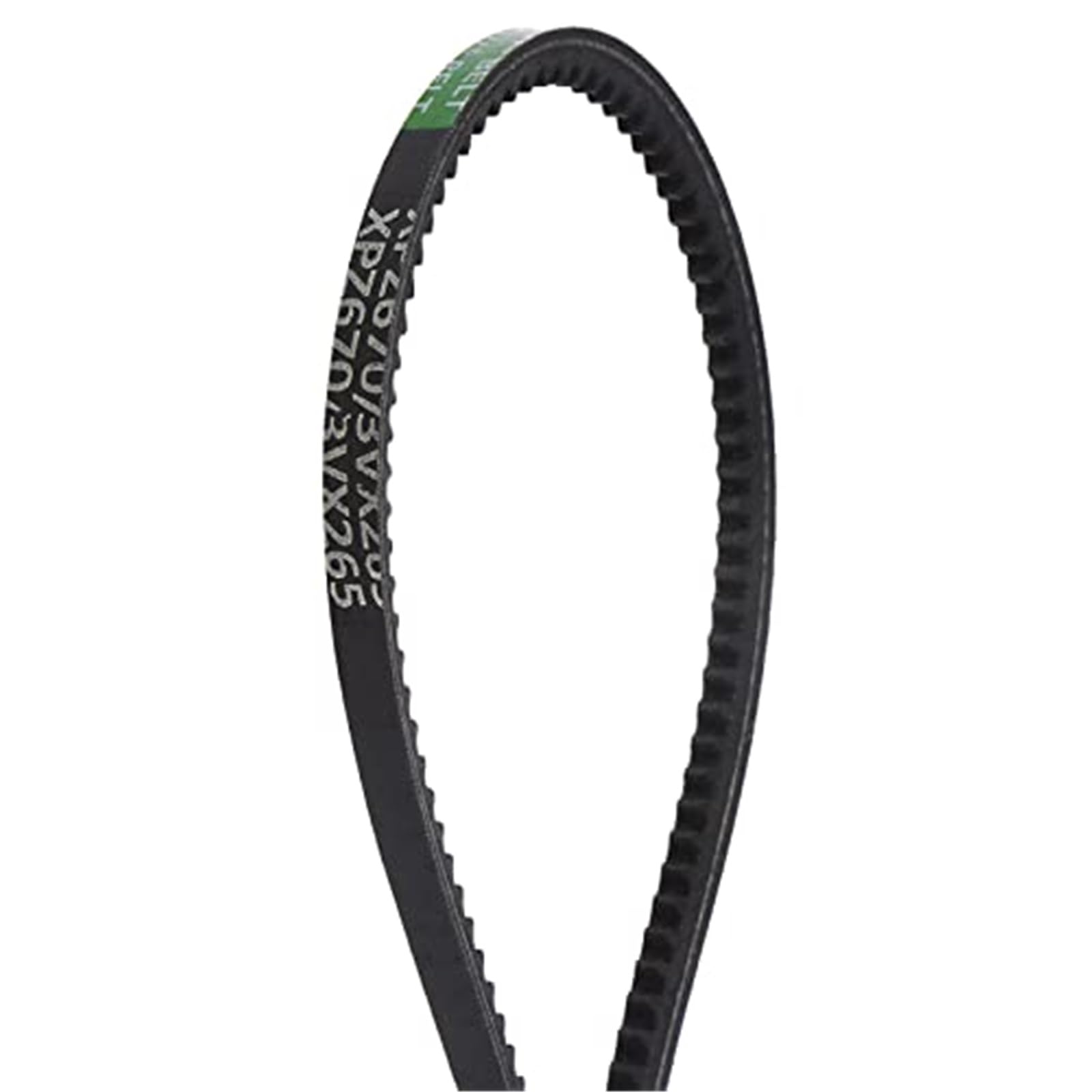 Pizgear Sourcing Map XPZ-800 Keilriemen, Antriebsriemen, 800 mm Teilung, Umfang 10 mm Breite, 8 mm Höhe, Gummi, for Kraftübertragung, 2 Stück Rasenmäher-Antriebsriemen(Black 670mm 1) von Pizgear
