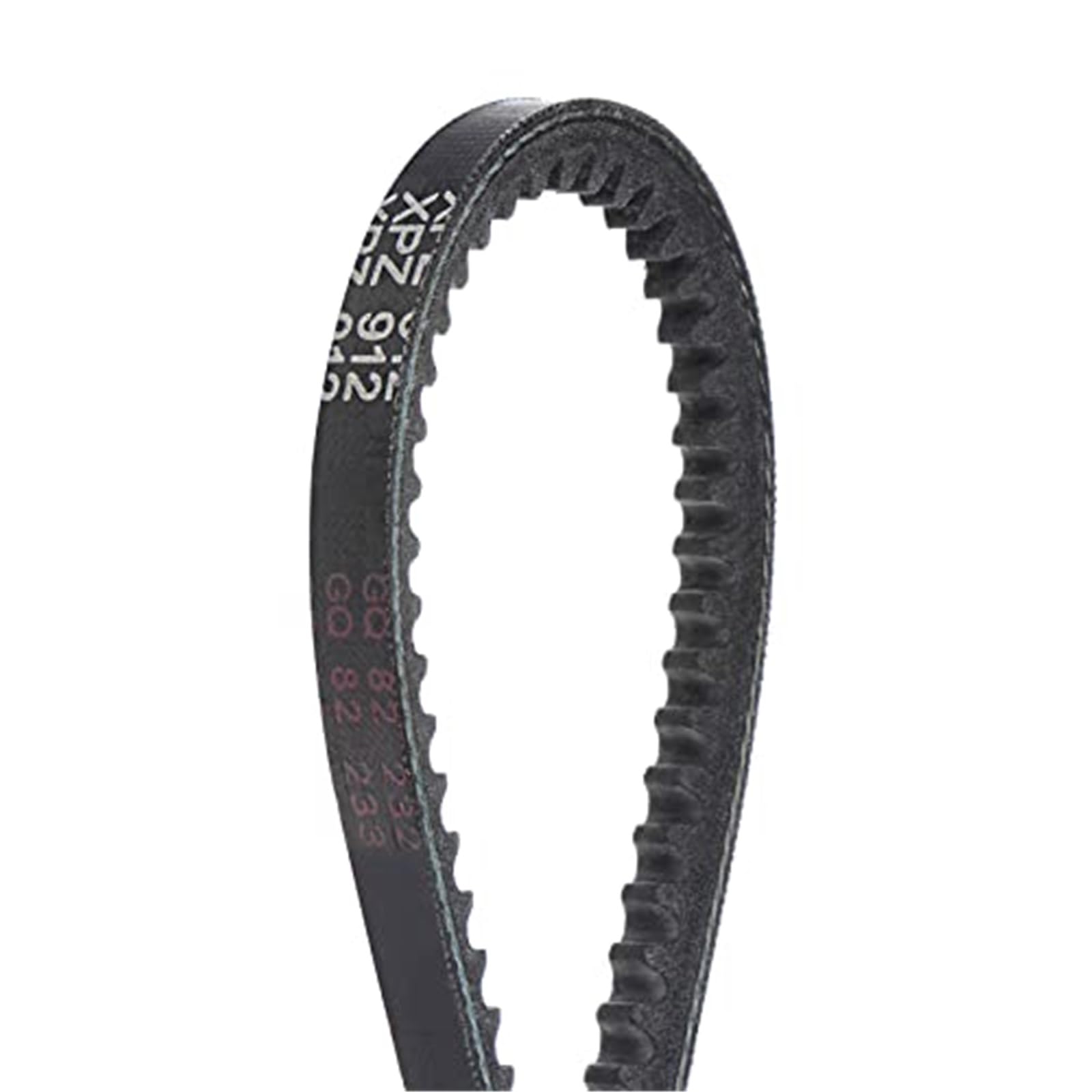Pizgear Sourcing map XPZ-1222 Keilriemen, Antriebsriemen, 1222 mm Teilung, Umfang 10 mm Breite, 8 mm Höhe, Gummi, for Kraftübertragung Rasenmäher-Antriebsriemen(Black 1180mm) von Pizgear