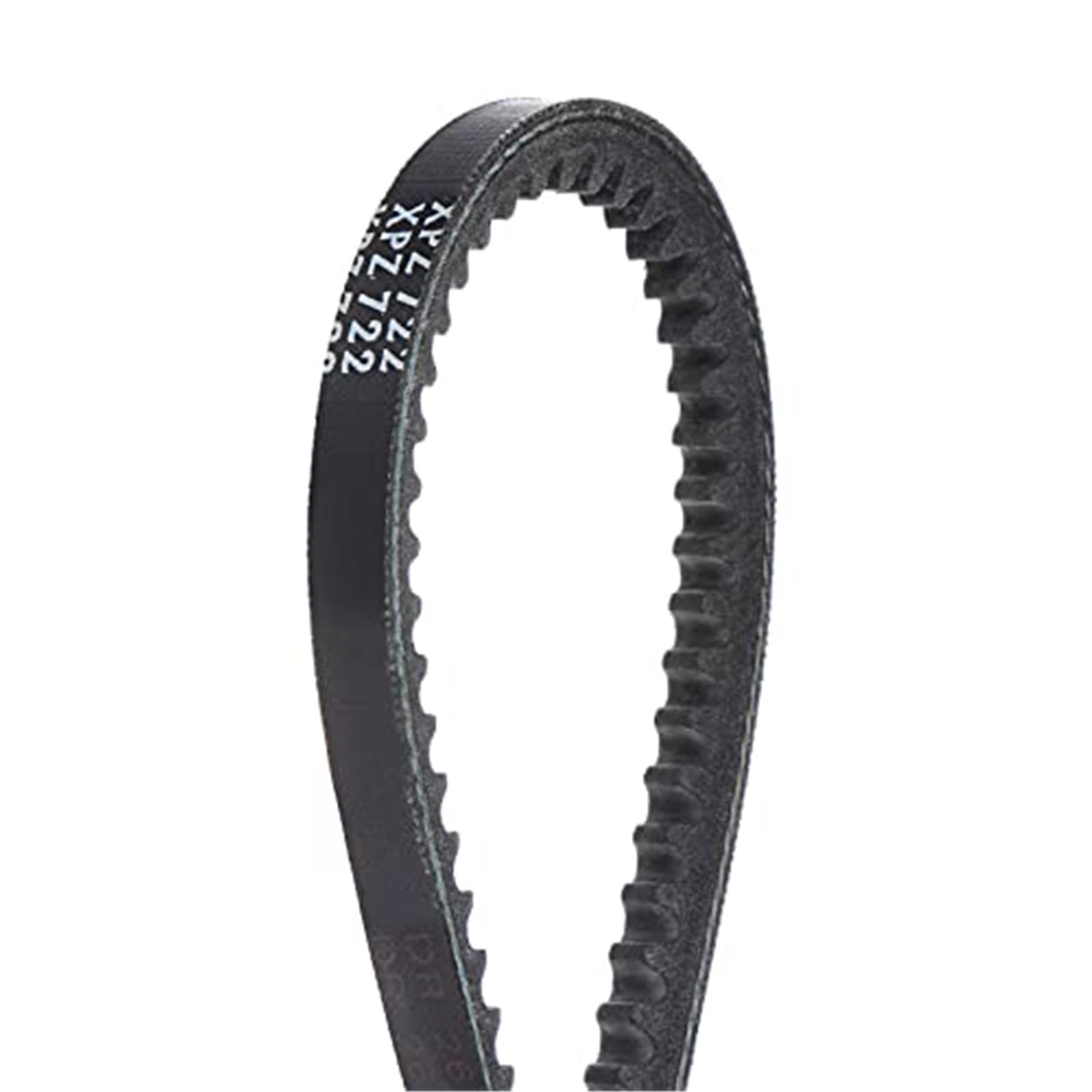 Pizgear Sourcing map XPZ-1222 Keilriemen, Antriebsriemen, 1222 mm Teilung, Umfang 10 mm Breite, 8 mm Höhe, Gummi, for Kraftübertragung Rasenmäher-Antriebsriemen(Black 722mm) von Pizgear