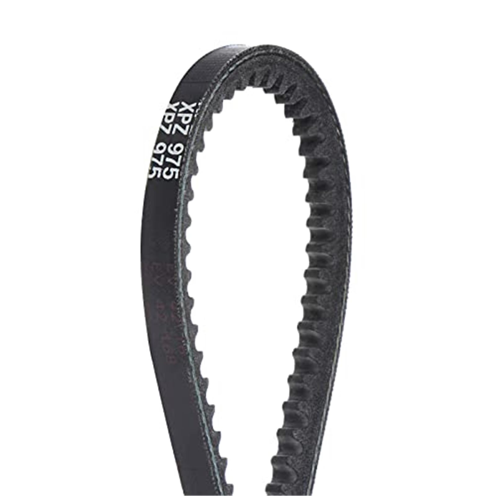 Pizgear Sourcing map XPZ-1222 Keilriemen, Antriebsriemen, 1222 mm Teilung, Umfang 10 mm Breite, 8 mm Höhe, Gummi, for Kraftübertragung Rasenmäher-Antriebsriemen(Black 975mm) von Pizgear