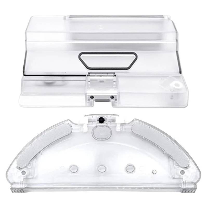 Pizgear Staub Box Mopp Tuch Halterung, for Xiaomi, for Mijia G1 MJSTG1 Staubsauger Kehren Roboter Ersatz Zubehör Ersatzteile Roboter-Staubsauger-Wischpad(2-Piece Set) von Pizgear