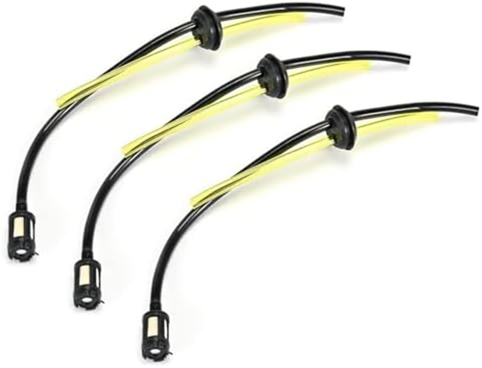 Pizgear Universal-Kraftstoffleitungsschlauch, Rasentrimmer-Kraftstoffrohr, Universal-Kraftstoffleitung for Rasentrimmer, Kraftstoffschlauch, for Gebläse, Rasenmäher, Kettensäge, Ersatzteile, 3 Stück A Pizgear Universal-Kraftstoffleitungsschlauch, Rasentrimmer-Kraftstoffrohr, Universal-Kraftstoffleitung for Rasentrimmer, Kraftstoffschlauch, for Gebläse, Rasenmäher, Kettensäge, Ersatzteile, 3 Stück A von Pizgear