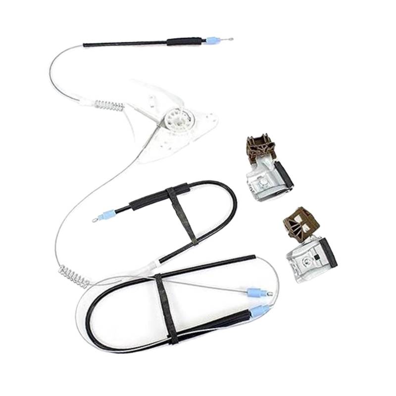 Pizgear Vordere rechte Türseite, for VW, for Polo, 9N 2002 2003 2004 2005 2006 2007 2008 2009 2010 Reparatursatz for elektrische Fensterheber Autofensterheber von Pizgear
