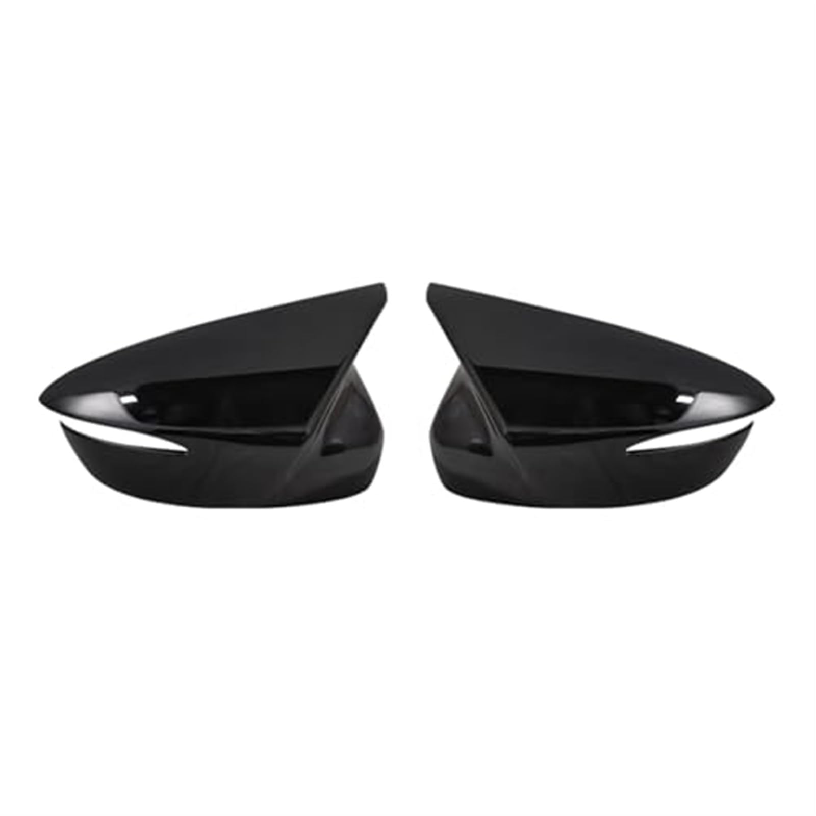 Pizgear Zierleiste for Autotür-Rückspiegel, for Mazda, CX-5 2015 2016, for CX-4 CX-3 2016 2017 2018, Außenspiegel-Ersatzteile Auto-Außenspiegelabdeckung(Bright Black) von Pizgear