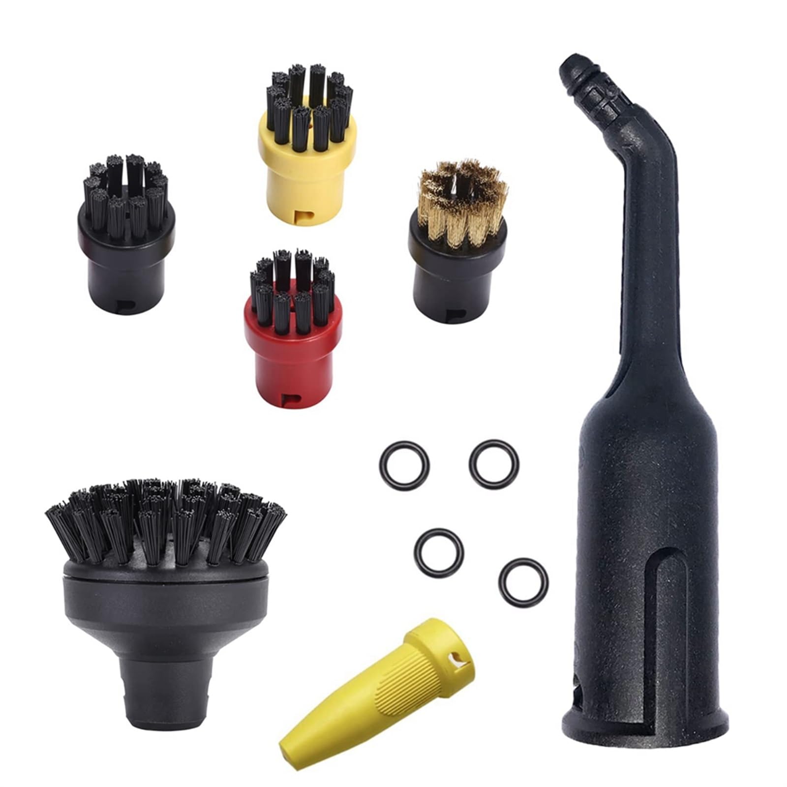 Pizgear Zubehör Rundbürsten Set Düsen Rundbürsten Bürsten Power Düsen for SC1 SC2 SC3 SC4 SC5 Dampfreiniger Dampfreiniger-Zubehör Pizgear Zubehör Rundbürsten Set Düsen Rundbürsten Bürsten Power Düsen for SC1 SC2 SC3 SC4 SC5 Dampfreiniger Dampfreiniger-Zubehör von Pizgear