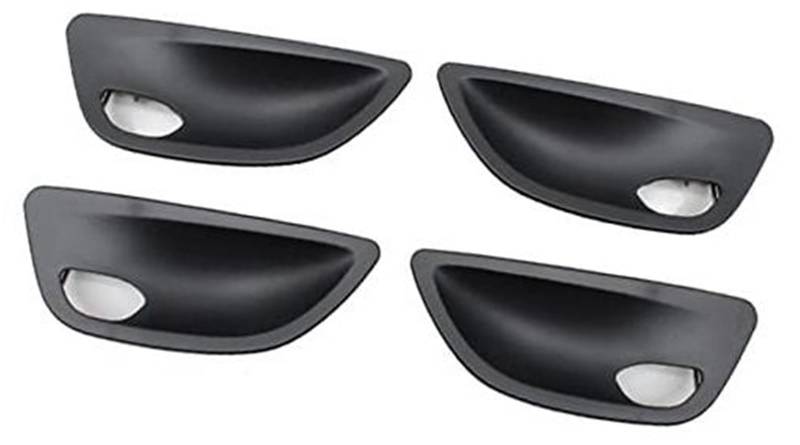 Pizgear for, 5er F10 F11 F18 2010–2017, Links und rechts, Innentürgriff-Schüssel-Abdeckung, Ersatz Auto-Innentürgriff(Black) von Pizgear