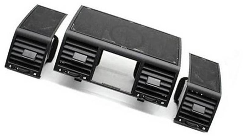 Pizgear for, G-Klasse W463 4636807508 4636807408 4638301554 Armaturenbrett Mitte Links rechts A/C-Entlüftungsgitter Luftauslass Lüftungsauslass für Autoklimaanlage(Black Model A 3PCS Set) von Pizgear