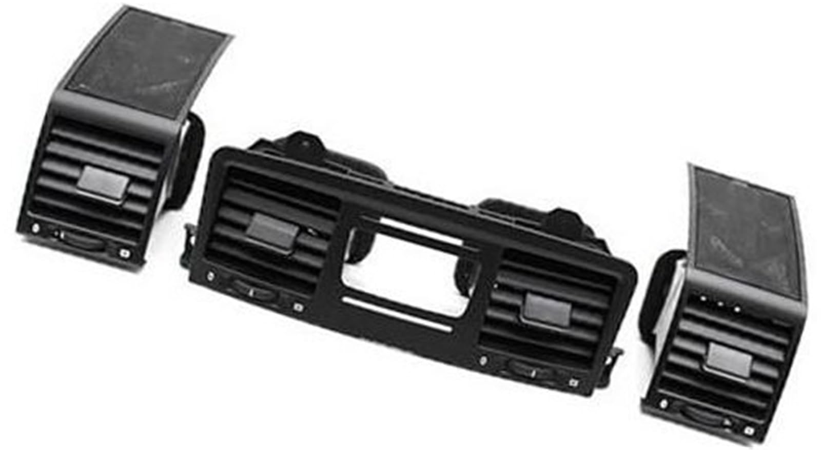 Pizgear for, G-Klasse W463 4636807508 4636807408 4638301554 Armaturenbrett Mitte Links rechts A/C-Entlüftungsgitter Luftauslass Lüftungsauslass für Autoklimaanlage(Black Model B 3PCS Set) von Pizgear