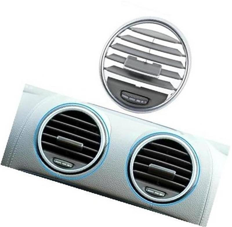 Pizgear for, W164 M 164 ML GL Klasse 300 350 400 450 2005-2012 Armaturenbrett Zentrale Links Rechts A/C Air Vent Grille Outlet Panel Lüftungsauslass für Autoklimaanlage(Gray Central 1pc) von Pizgear
