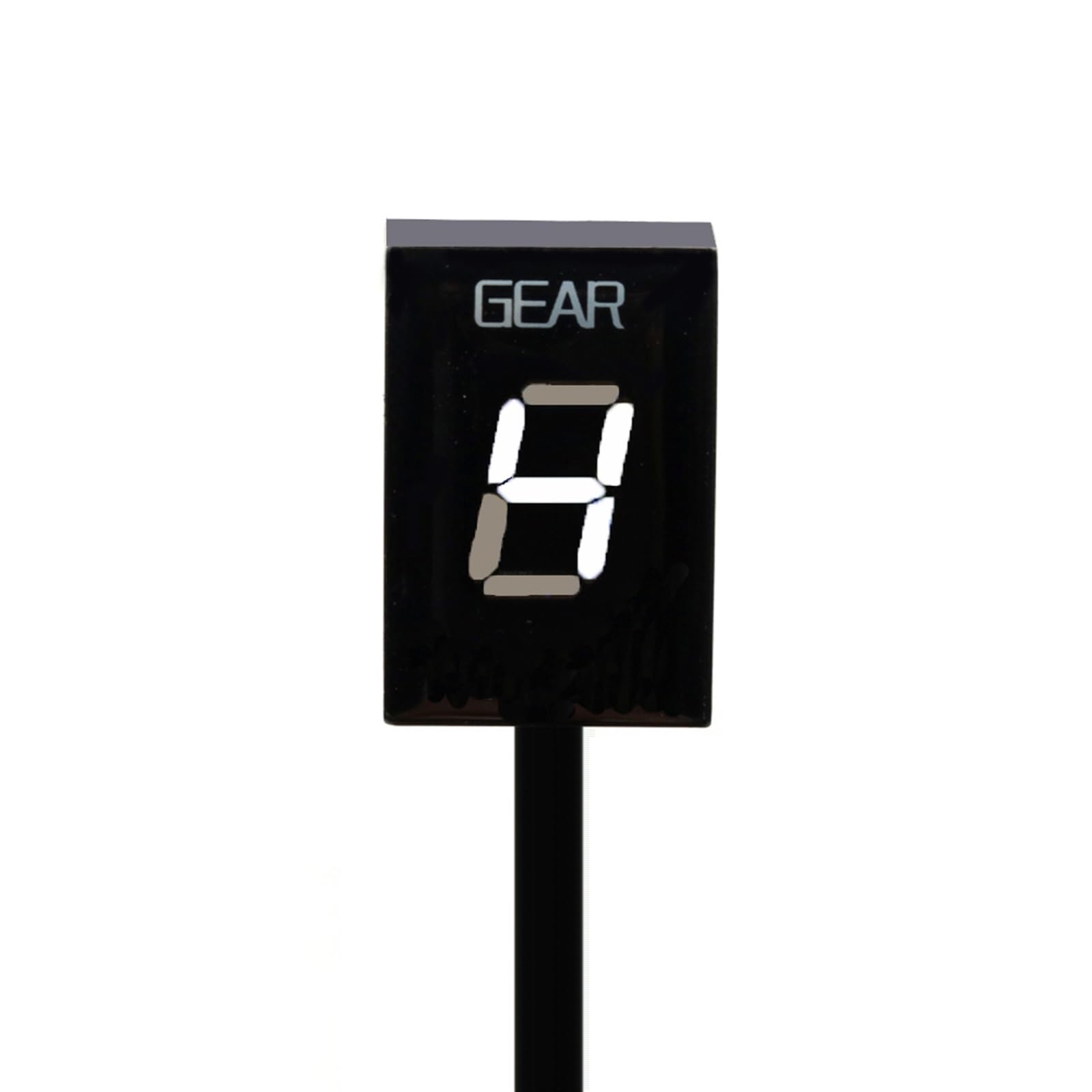Pizgear for, for Fzs600 Fazer 1998–2001 2002 2003 Fzs 600, Motorrad-Sonderzubehör, Anzeigeanzeige, 1–6 Gang-Geschwindigkeitsmesser Motorrad-Ganganzeige(White) von Pizgear