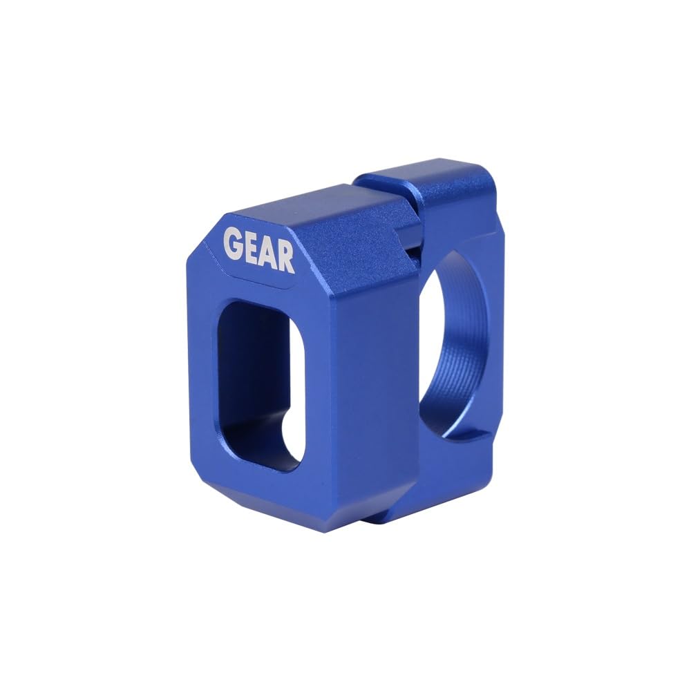 Pizgear for, for V-Star V Star Warrior 2002–2010 2011 2012, Motorrad-Sonderzubehör, Anzeigeanzeige, 1–6 Gang-Geschwindigkeitsmesser Motorrad-Ganganzeige(Bracket-Blue) von Pizgear
