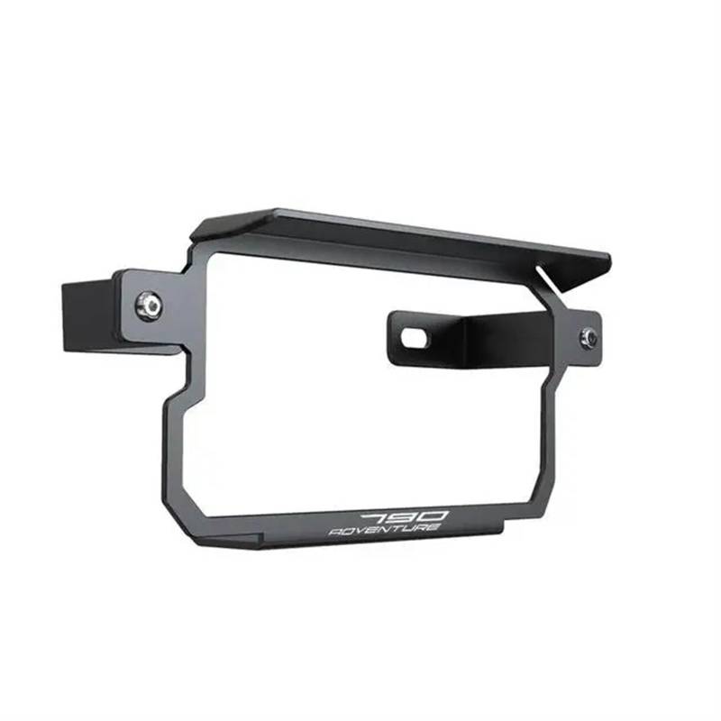 Pizgear for 890 790 Adventure SR 19 2020 2021 2022 2023, Motorrad 790 890 ADV TFT Anti-Diebstahl mit Sonnenblende Instrumentenschutz Motorrad-Armaturenbrettschutz(Black with Logo) von Pizgear
