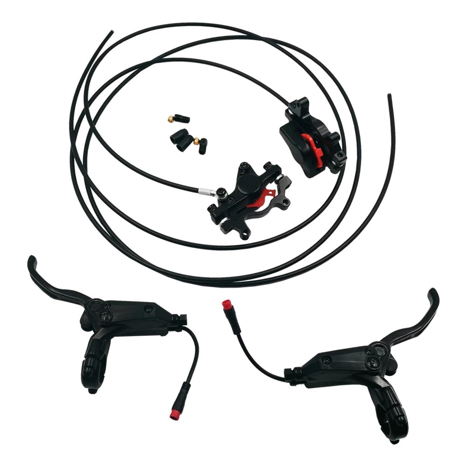 Pizgear for Blade, GT, for Blade, Bremssattel-Hydraulikanzug, for Blade, GT, for Blade, GT+, for Blade GT Pro, Bremsgriff-Bremshebel-Teilezubehör Bremshebel für Elektroroller(1 Set) von Pizgear
