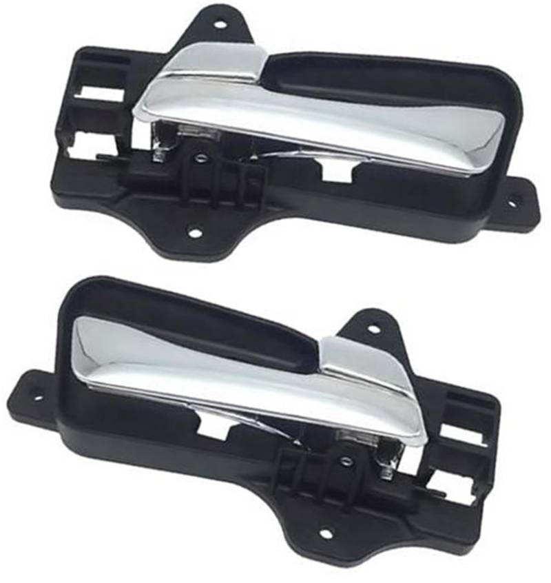 Pizgear for Hyundai, I30 2007 2008 2009 2010 2011 2012 82620-2L010 82610-2L010 Vorne Links Rechts Auto Innen Innen Tür Griff Auto-Innentürgriff(Black 1 Pair) von Pizgear
