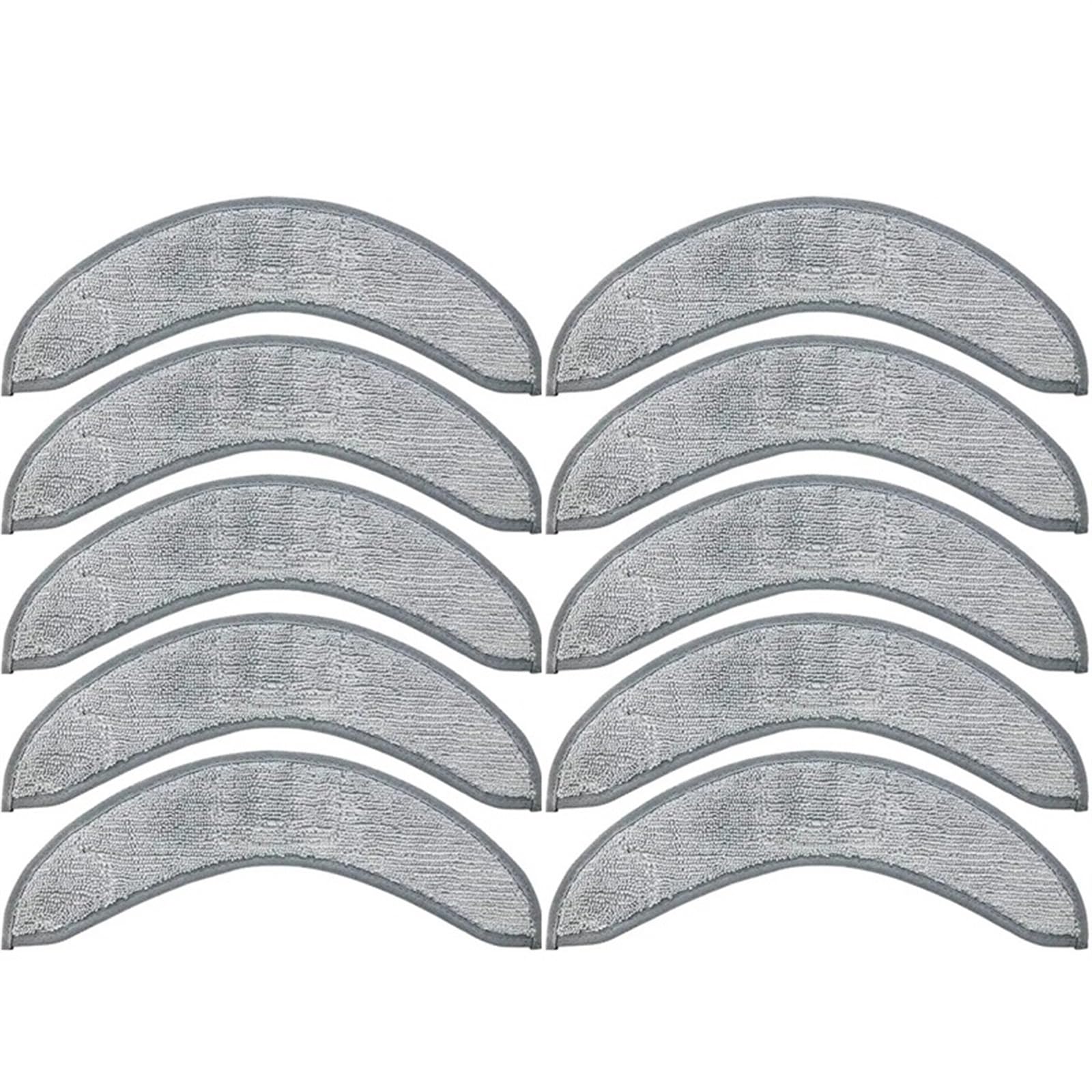 Pizgear for Irobot, for Roomba Combo J7+/Plus Staubsauger Teile Ersatz Wischen Pads Zubehör Mikrofaser Mopp Pad Mopp Pads Teile Roboter-Staubsauger-Wischpad(10pcs) von Pizgear