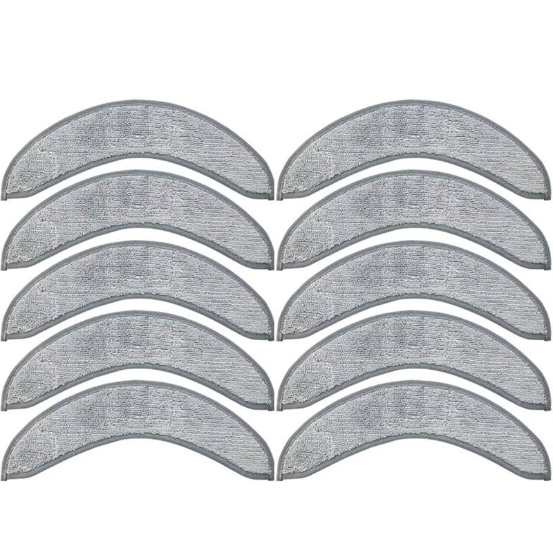 Pizgear for Irobot, for Roomba Combo J7+/Plus Staubsauger Teile Ersatz Wischen Pads Zubehör Mikrofaser Mopp Pad Mopp Pads Teile Roboter-Staubsauger-Wischpad(10pcs) von Pizgear
