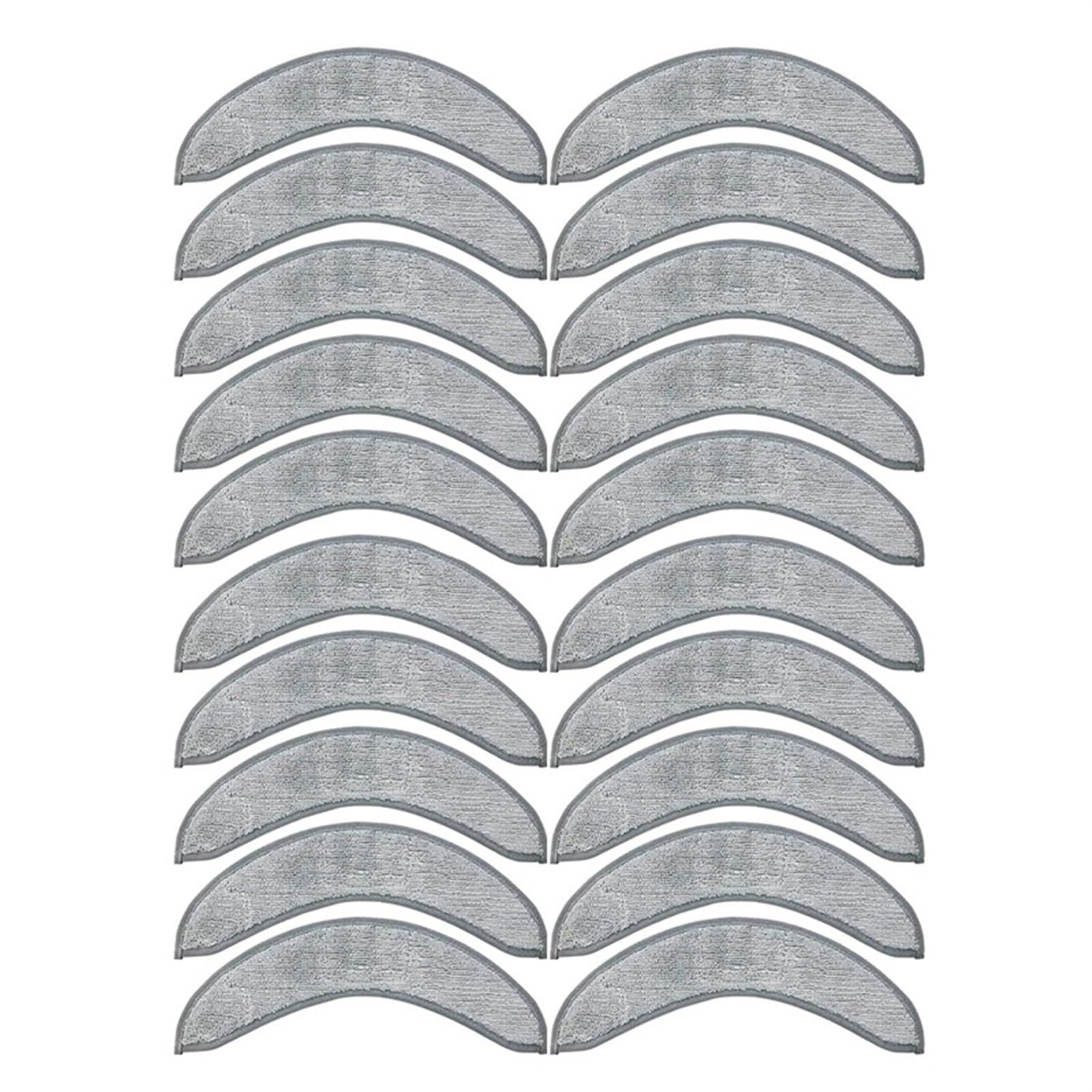 Pizgear for Irobot, for Roomba Combo J7+/Plus Staubsauger Teile Ersatz Wischen Pads Zubehör Mikrofaser Mopp Pad Mopp Pads Teile Roboter-Staubsauger-Wischpad(20pcs) von Pizgear