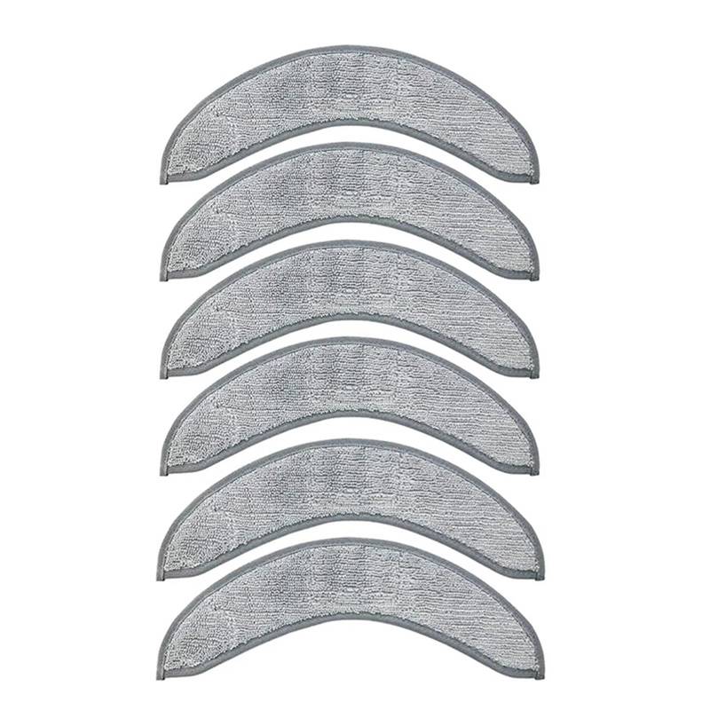 Pizgear for Irobot, for Roomba Combo J7+/Plus Staubsauger Teile Ersatz Wischen Pads Zubehör Mikrofaser Mopp Pad Mopp Pads Teile Roboter-Staubsauger-Wischpad(6pcs) von Pizgear