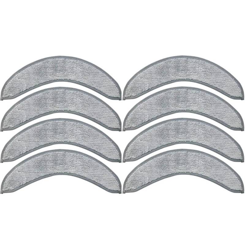 Pizgear for Irobot, for Roomba Combo J7+/Plus Staubsauger Teile Ersatz Wischen Pads Zubehör Mikrofaser Mopp Pad Mopp Pads Teile Roboter-Staubsauger-Wischpad(8pcs) von Pizgear