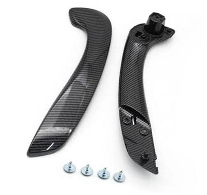 Pizgear for Renault, for Megane 3 III 2008 2009–2016 for Fluence 2009–2015 809600015R 197012651 809540001R Innentürgriff vorne Links rechts Auto-Innentürgriff(Black Assembly Carbon L) von Pizgear