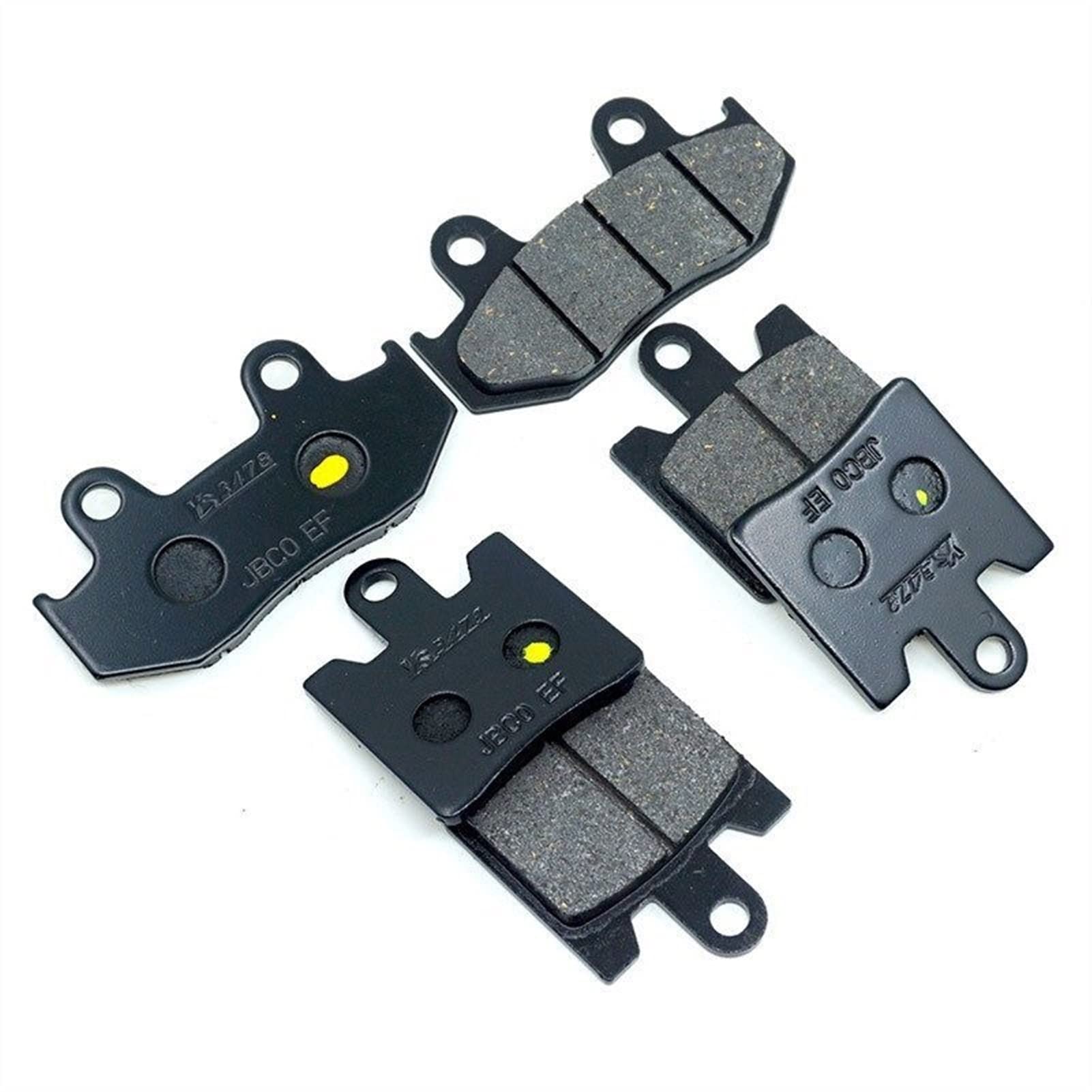 Pizgear for Roller, for Burgman Skywave, AN250 AN250Z/S/SS 2001-2006 AN400 AN400Z/S/SS 2000-2006 Vorne Hinten Bremsbeläge Set Motorrad-Bremsbeläge(Whole Set) von Pizgear