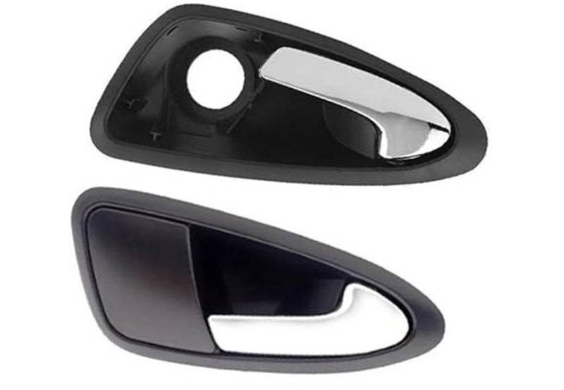 Pizgear for Seat, for Ibiza 2009 2010 2011 2012 vorne hinten Links rechts Auto-Innentürgriffe offen 6J1837113A 6J0837114A Auto-Innentürgriff(Black 1 Left and 1 Right) von Pizgear